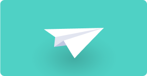 Paper airplane icon