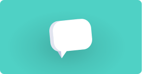Speech bubble icon