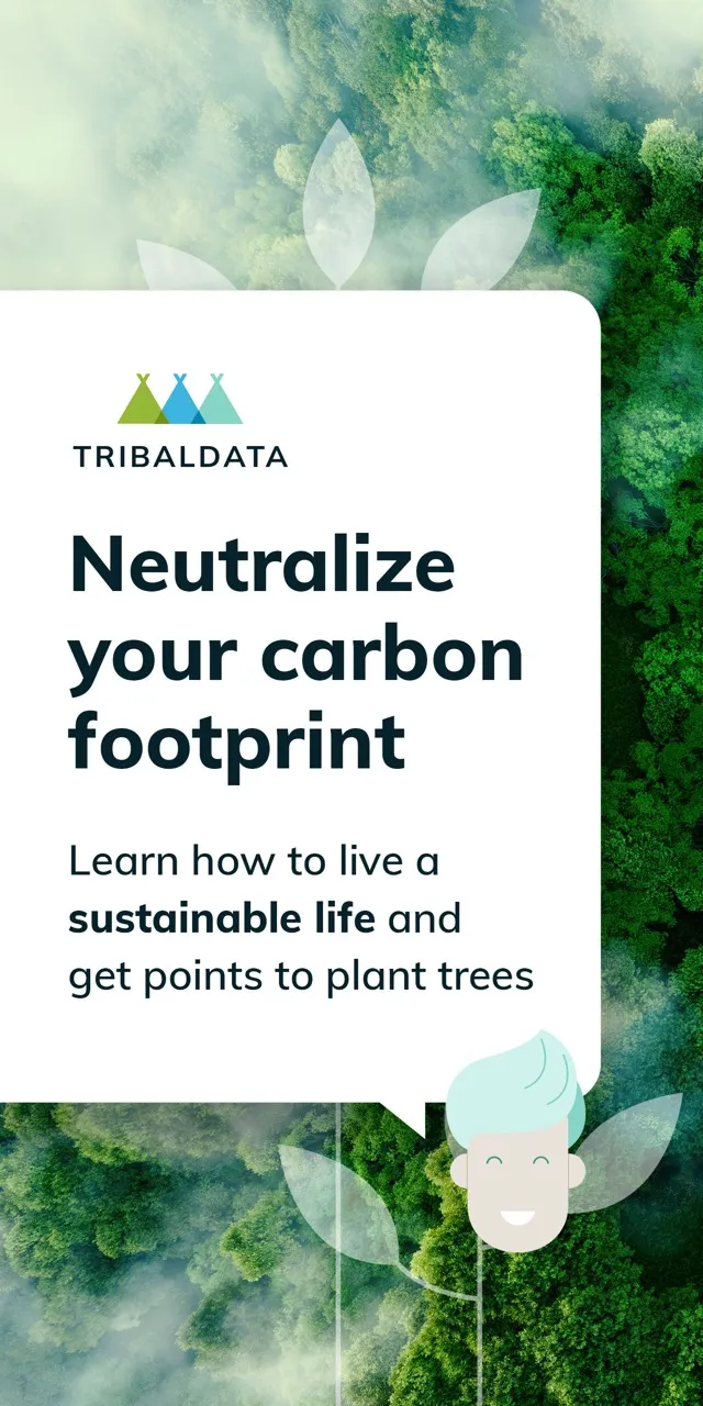 Tribaldata App: Neutralize your carbon footprint